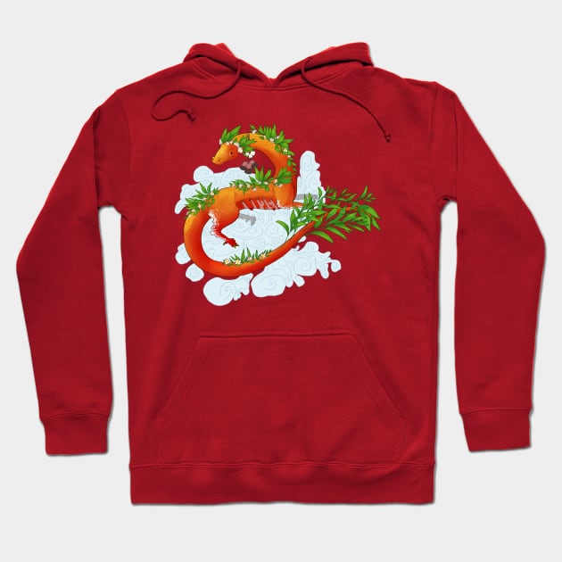 Tea dragon Hoodie by iisjah